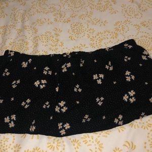 Black flow crop top!!